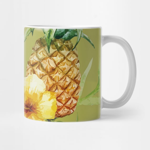 Tropical floral pattern by GreekTavern